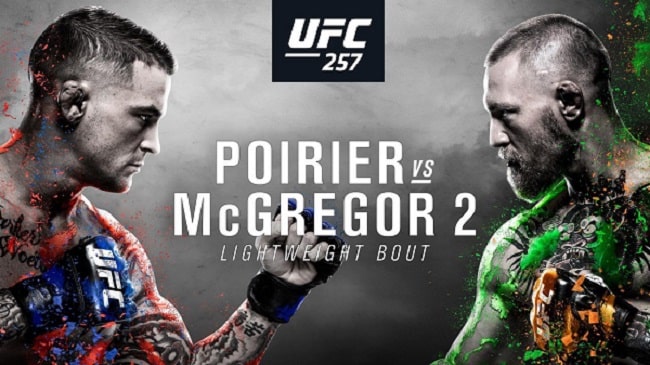 UFC 257 Dustin Poirier vs. Conor McGregor 