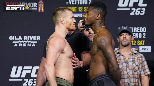 UFC 263 Terrance McKinney vs. Matt Frevola