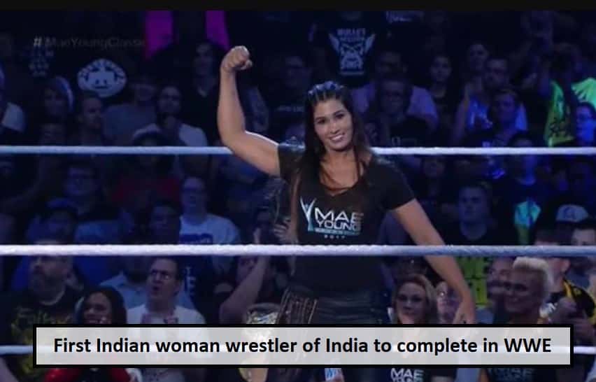 First Indian woman wrestler of India to complete in WWE