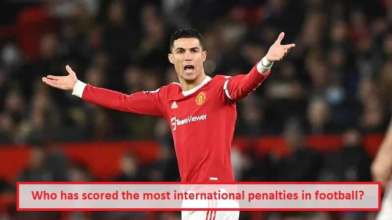 Who has scored the most international penalties in football?