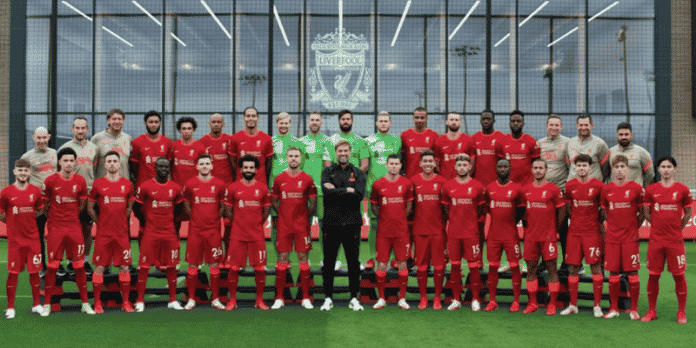 Liverpool FC Players List 2022